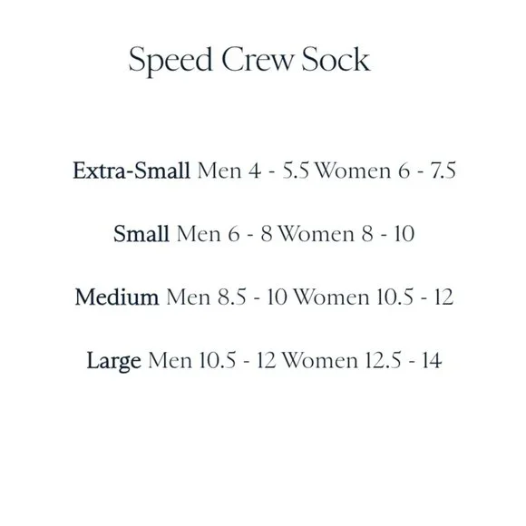 NWT TRACKSMITH Speed Crew Socks Gray XS Small - Picture 4 of 4